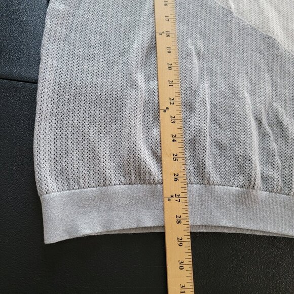 Sean John Short Sleeve Sweater Pullover Colorblock Black Knit Mens Size XL - Picture 5 of 6